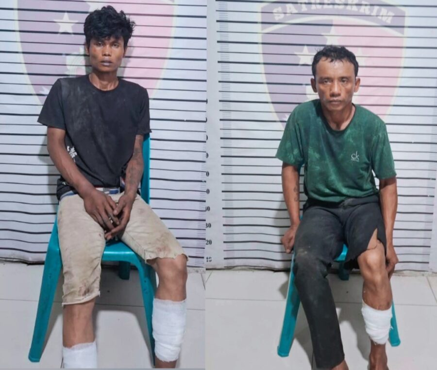 Polsek Sunggal Amankan Dua Pelaku Curas di Jalan Pinang Baris