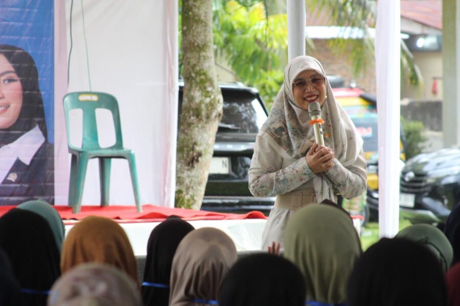 Sosialisasi Program Makan Bergizi Gratis bersama Mitra Kerja BGN di Desa Tanjung Langkat