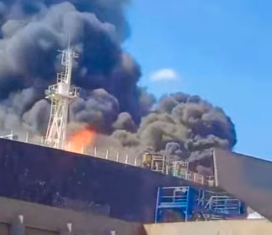 Kapolsek Batu Aji Jelaskan Korban Kapal Tanker CPO Federal II yang Terbakar di Batam