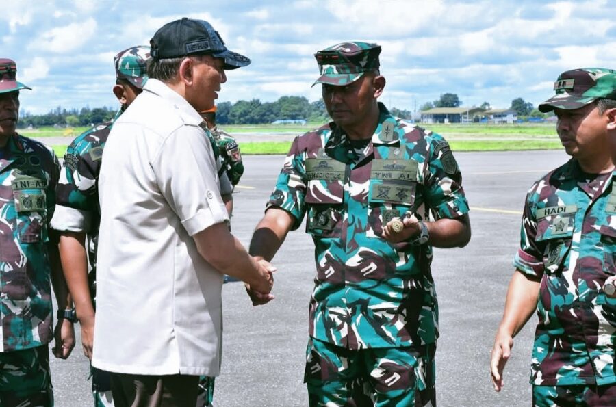 Kemenhan dan Kemenkeu Kunker Pastikan Situasi Operasi Konflik Papua