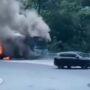 Bus Pariwisata Terbakar di Jalur Medan-Berastagi, 40 Penumpang Selamatkan Diri