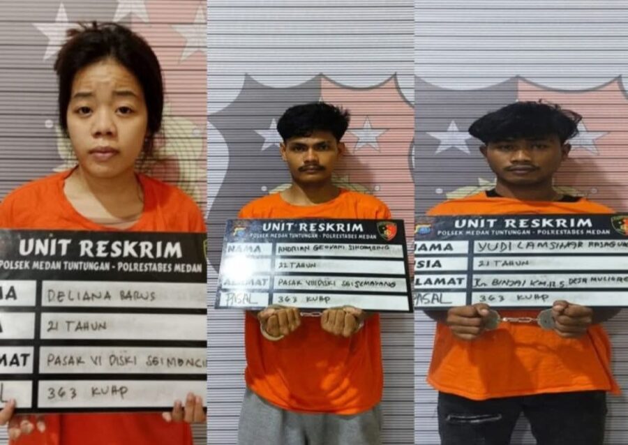 Wanita Muda Jadi Otak Pelaku Curanmor Setelah Kencani Korban di Medan