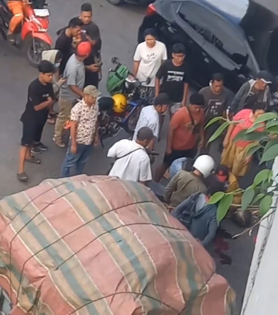 Pria Diduga Bunuh Diri di Fly Over Jamin Ginting Medan Viral di Media Sosial