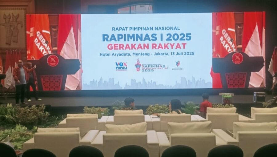 Anies Baswedan Hadiri Rapat Pimpinan Nasional Ormas Gerakan Rakyat