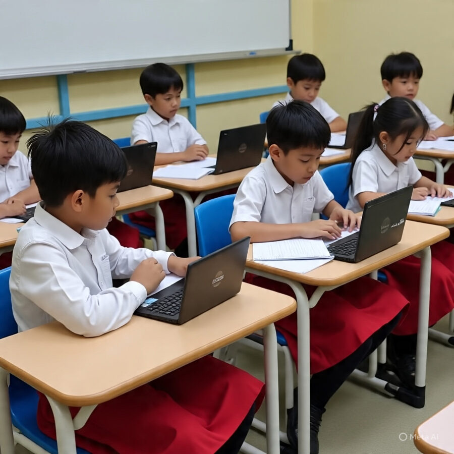 Era Prabowo Sekolah Rakyat Bakal Dapat Laptop