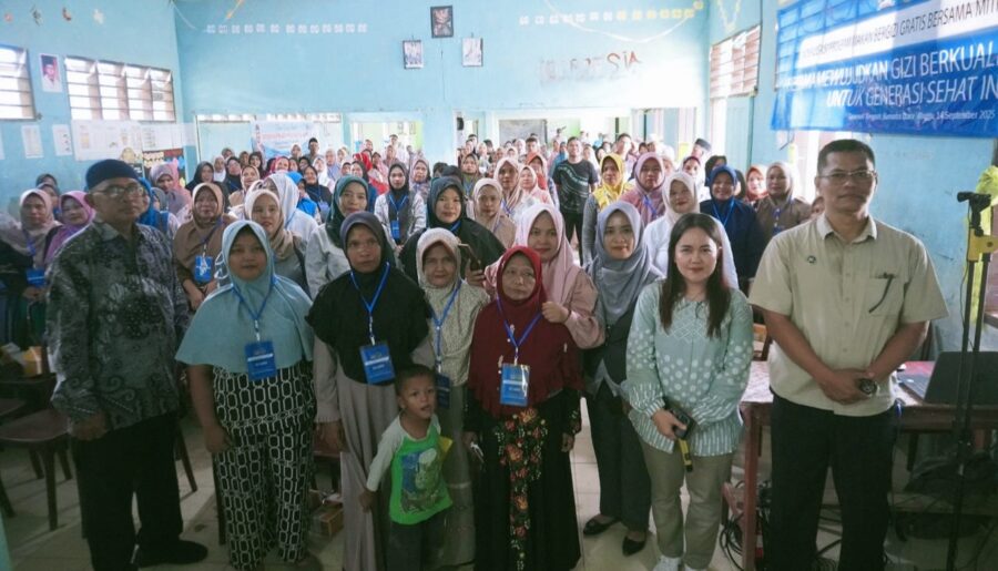Edukasi Program MBG di Desa Lumut Tapanuli Tengah
