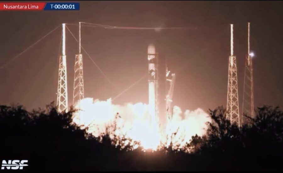 Indonesia Resmi Luncurkan Satelit Nusantara Lima dari Cape Canaveral, Amerika Serikat