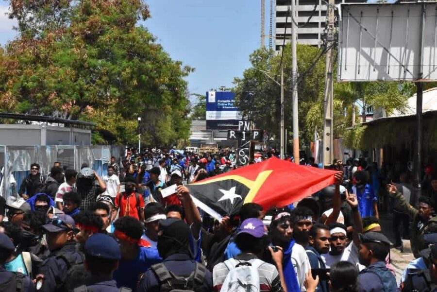 Tuntutan Demonstran Timur Leste Dipenuhi Anggota Parlemen
