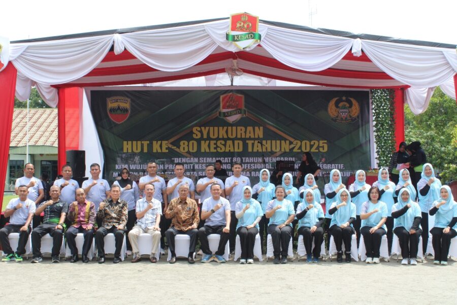 HUT ke-80 Kesehatan Angkatan Darat Medan Binjai Meriah