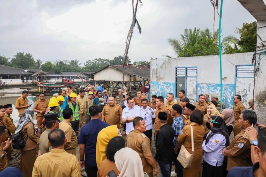 Genjot Perekonomian Nelayan, Rehabilitasi Tiga TPI di Deli Serdang Dimulai