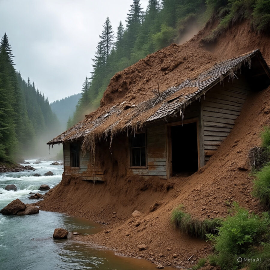 Sungai di Batu Bara Meluap, Rumah Warga Terancam