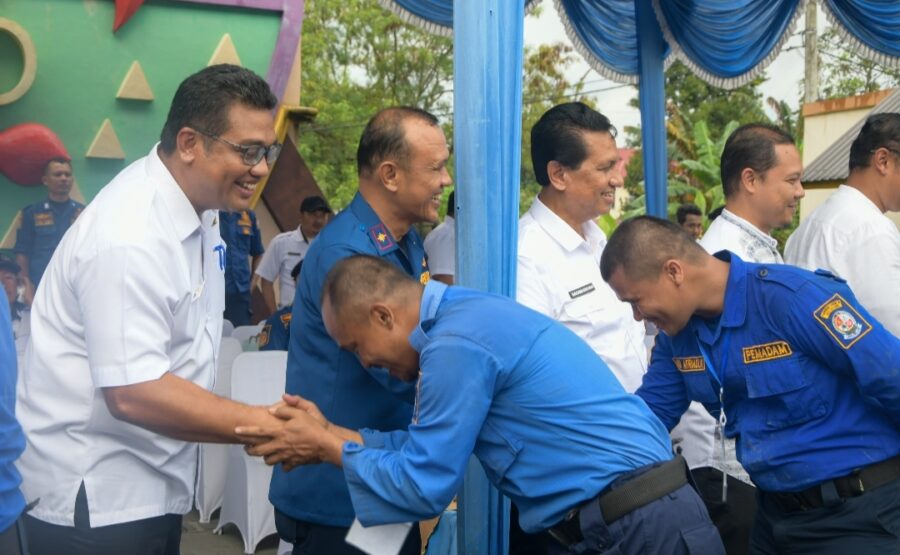Penutupan Pelatihan IHT Training Kualifikasi Pemadam 1 Deli Serdang