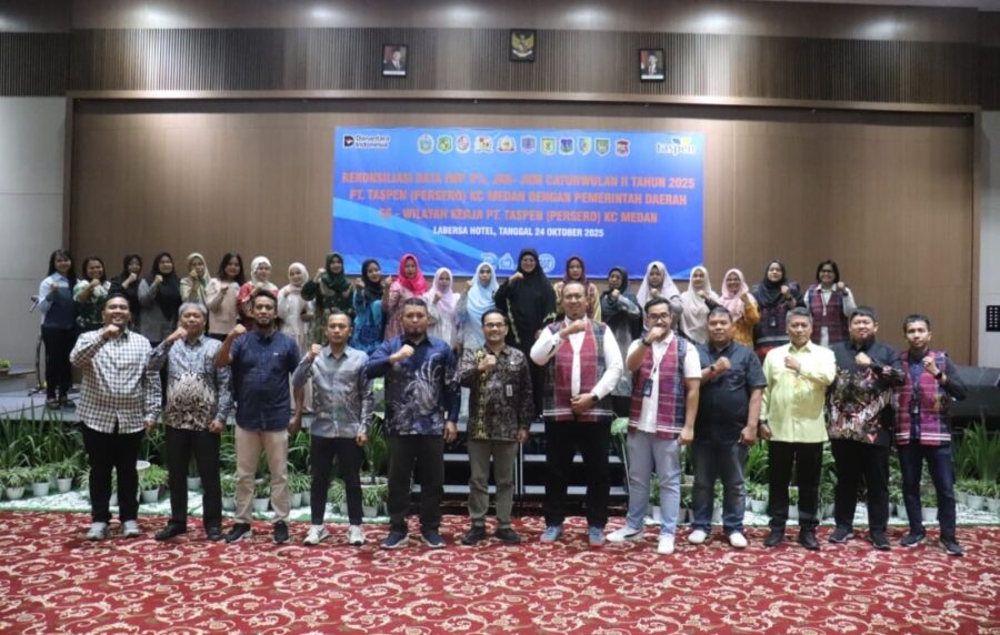 Pemkab Deli Serdang Raih Penghargaan Terbaik I Pembayaran Premi Iuran Wajib Pegawai 8 Persen