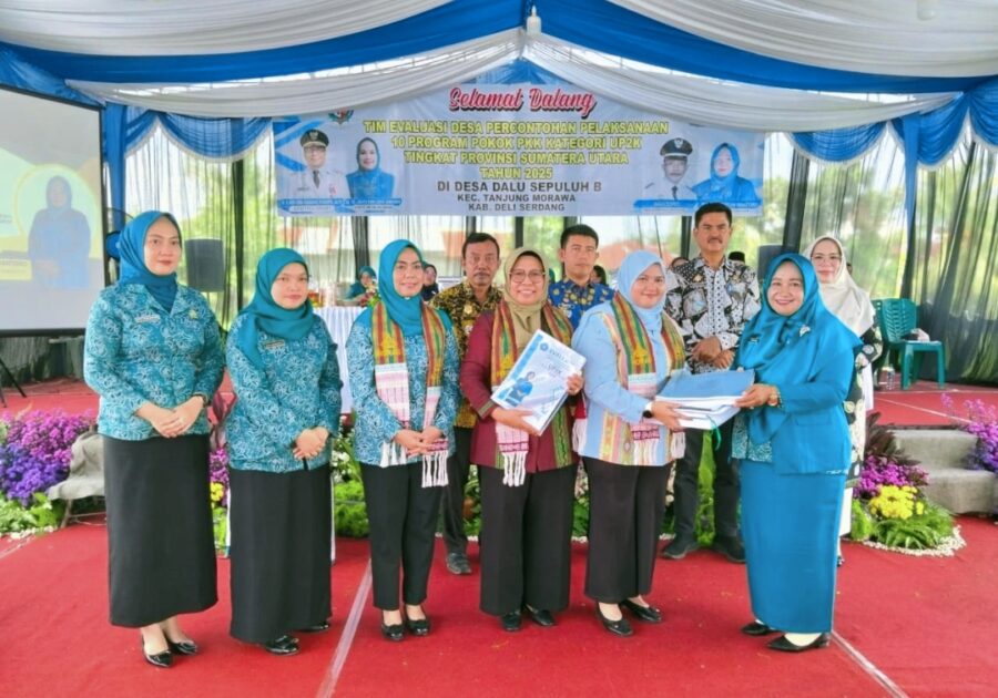 Desa Dalu X B Ikuti Lomba 10 Program Pokok PKK Kategori UP2K Tingkat Sumut