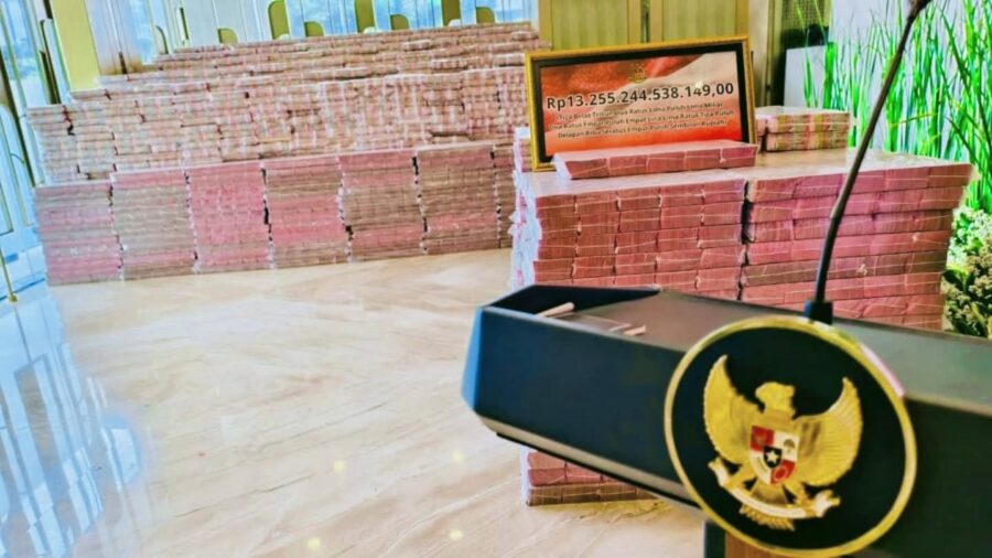 Uang Rp 13,25 triliun Terselamatkan Oleh Pelaku Koruptor, Presiden Turun Gunung