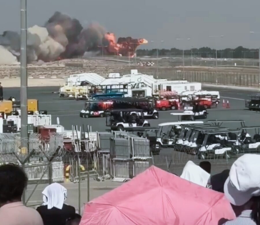 Dubai Air Show Berduka, Pesawat Tempur India Jatuh