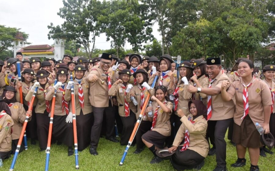 Jambore Pramuka Deli Serdang Bina Generasi Berakhlak, Berdaya Saing & Cinta Tanah Air