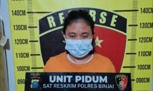 Wanita Berinisial FW Ditangkap Polisi di Binjai karena Diduga Pencurian Perhiasan Emas