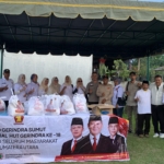 Gerindra Sumut dan GEMIRA Gelar Bakti Sosial Sambut HUT ke-18 di Desa Kelambir Lima Kebun