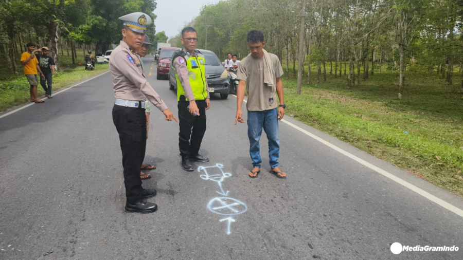 Polres Simalungun Tangani Laka Lantas Maut Satu Tewas