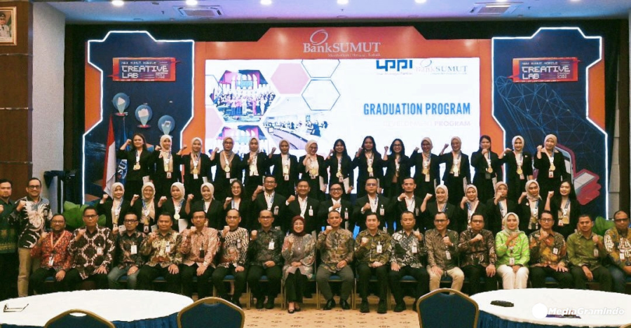 PT Bank Sumut Luluskan 30 Officer Development Program Bertalenta