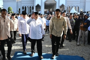 Prabowo Berlebaran Di Aceh Pantau Percepatan Pasca Banjir