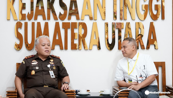 Targetkan Peningkatan Tata Kelola, Direksi Bank Sumut Silaturahmi dengan Kajati
