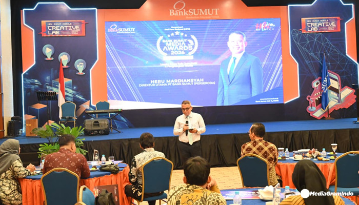 Wujud Apresiasi Peran Pers pada HPN 2026, Bank Sumut Gelar Media Awards 2026