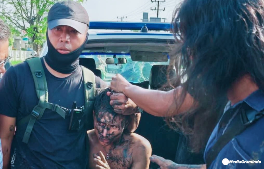 POMAL Belawan Tangkap Begal Sadis Bersama Warga