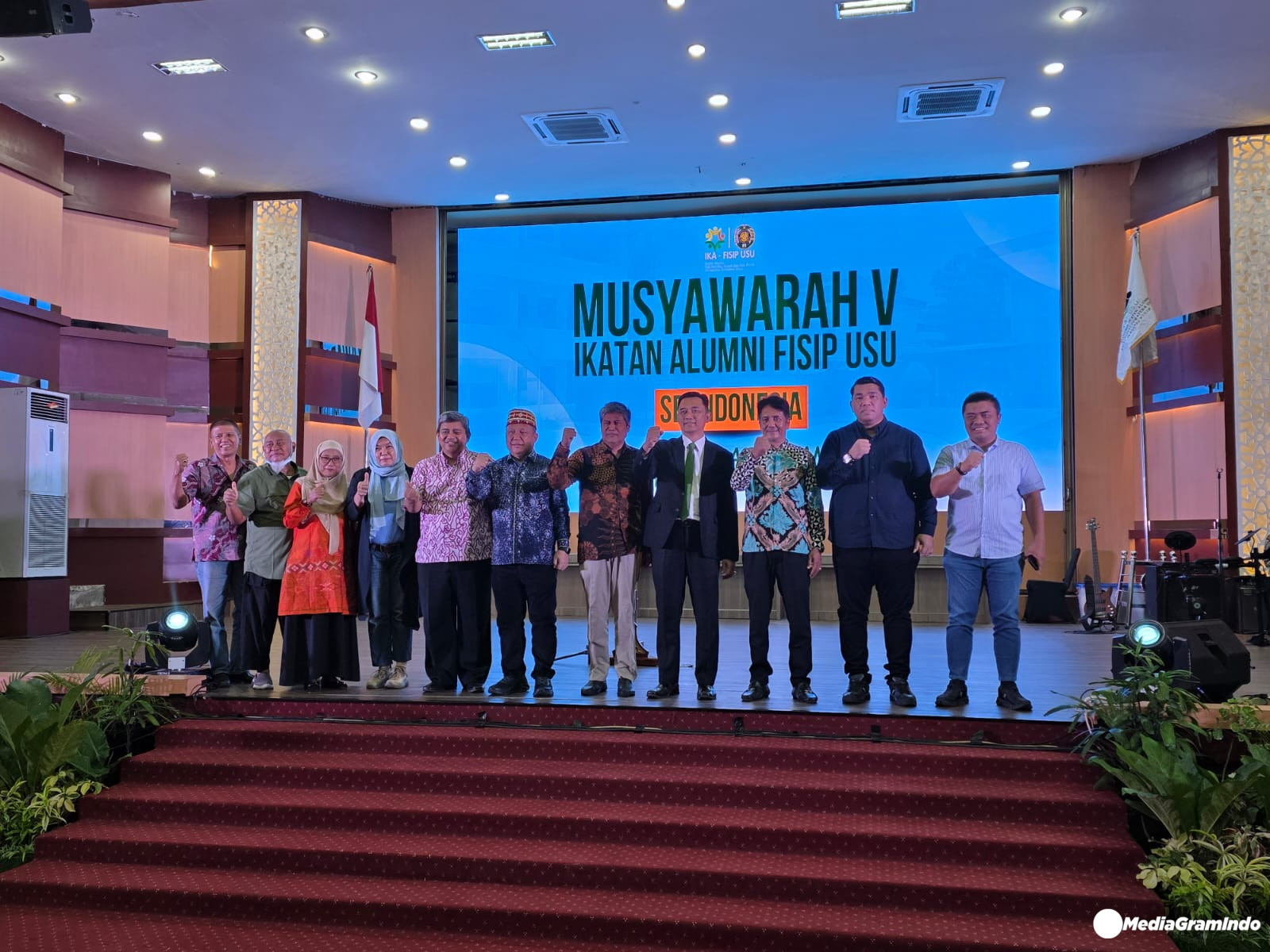 Dikky Anugerah Nahkodai IKA FISIP USU 2026–2030, Mengusung Spirit “Rumah Besar” Alumni