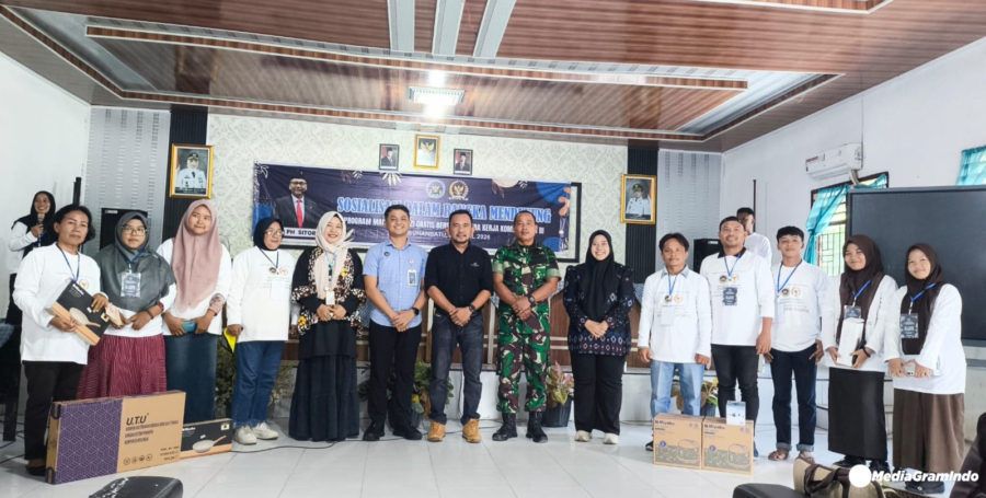 Anggota Komisi IX DPR RI, Sihar Sitorus Sosialisasi MBG di Labuhanbatu