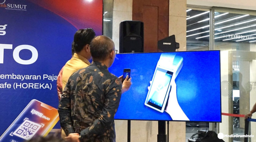 QRESTO Pelopor Bayar Pajak Dari Pemko Medan Bersama Bank Sumut Untuk Semua