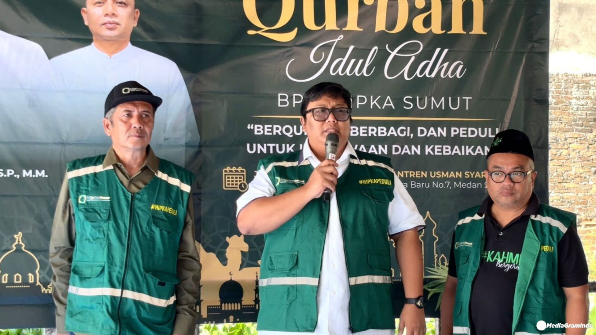 Gelar Kurban di Pesantren Usman Syarif Medan, BPW HIPKA Sumut Harap Jadi Momen Memperkuat Ukhuwah
