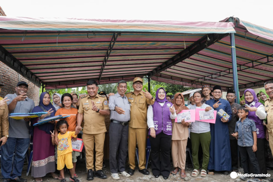 Bupati Deli Serdang Tinjau Program Prioritas di Kutalimbaru