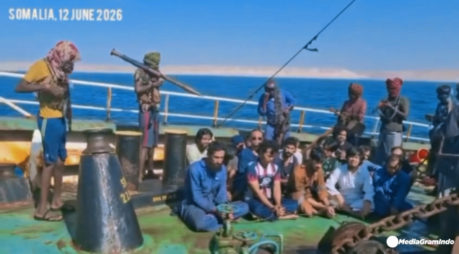 Kapten MT Honour 25 Minta Bantuan Mendesak, Kondisi Awak Kapal Kritis di Tangan Perompak Somalia