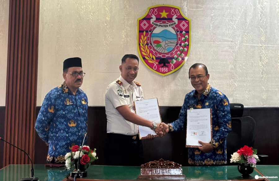Bapas Waikabubak Teken PKS dengan Pemkab Ende, Perkuat Pidana Kerja Sosial & Pembinaan Anak