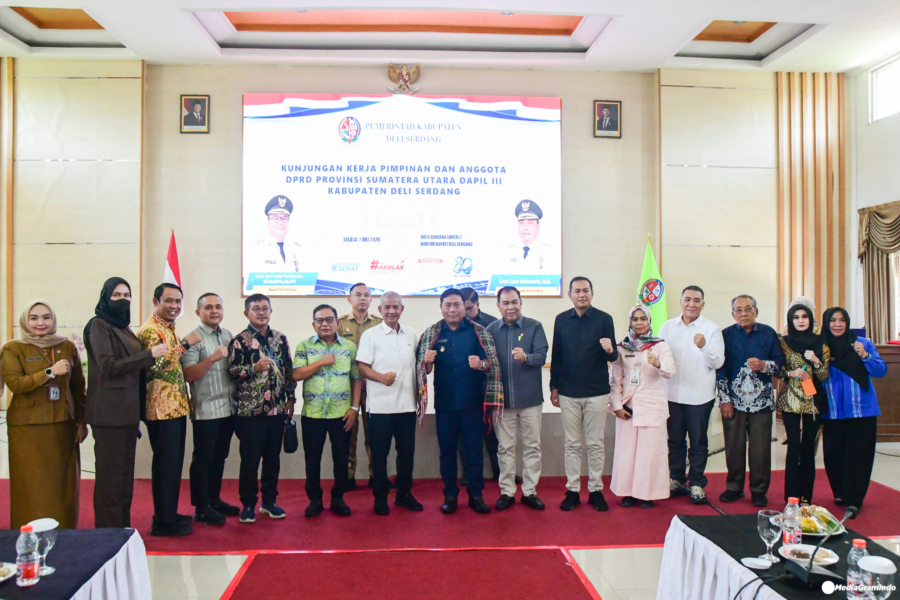 Sinergi Pengawasan dan Pembangunan, Wabup Deli Serdang Terima Kunker DPRD Sumut