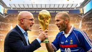 Peta Baru Sepak Bola Dunia Dimulai, Luis De La Fuente dan Zidane