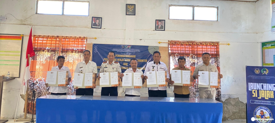 Bapas Gandeng Camat Loli dan Enam Kepala Desa Melalui PKS Kelayanbinter