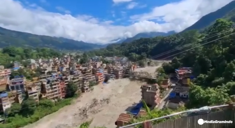Banjir Bandang Bhote Koshi Nepal Ratusan Wisatawan Hilang