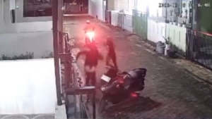 Seorang Warga Kejar Tiga Pelaku Curanmor di Marendal