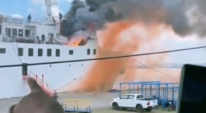KM Prince Soya Kembali Terbakar di Pelabuhan Samarinda, Tidak Ada Korban Jiwa