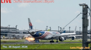 Malaysia Airline MH89 Gagal Takoff di Bandara Narita, Penumpang Selamat