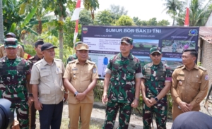 Pangdam I/BB Tinjau Sumur Bor Pastikan Akses Air Bersih di Deli Serdang