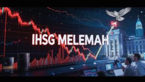 IHSG Melemah Lagi Pagi Ini! Harga Minyak Naik & Isu The Fed Bikin Investor Panik