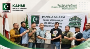 Ridho Al Najar Daftar Calon Ketua MD KAHMI Medan, Usung Semangat “Berdampak dan Berikhtiar”