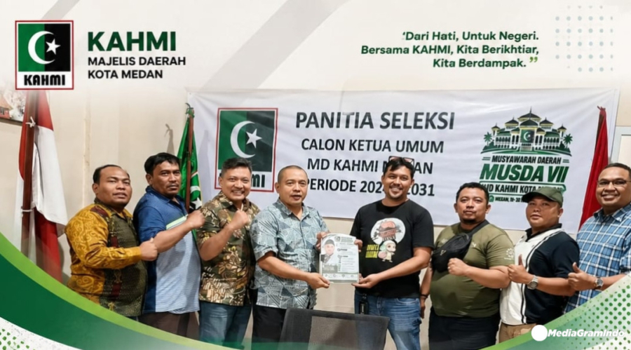 Ridho Al Najar Daftar Calon Ketua MD KAHMI Medan, Usung Semangat “Berdampak dan Berikhtiar”