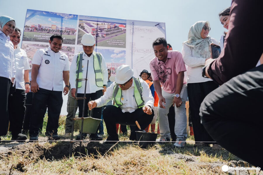 RSUD Hamparan Perak Resmi Dibangun, Faskes Ke-4 Milik Pemkab Deli Serdang