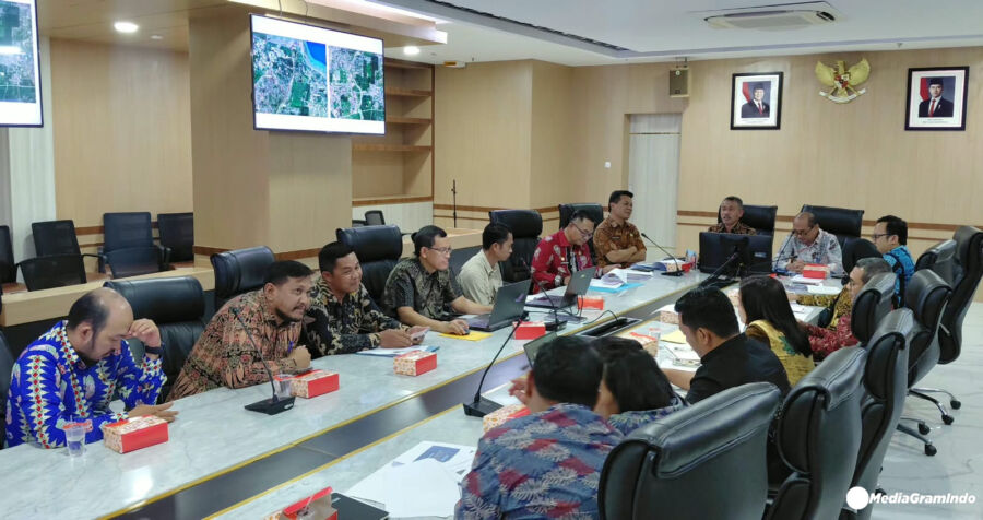 Deli Serdang – Sergai Bahas Perbedaan Peta Batas Wilayah Desa Paku dan Kotarih Baru
