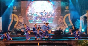 Rico Waas Main Gendang Melayu Deli di Pembukaan Pekan Budaya Medan 2026